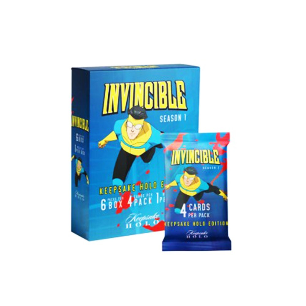 invincible booster box 2025 Season 1 Keepsake Holo Breaker Box, Breakers Edition, 2 Packs Per Box, Holo Mirror Cards, Relics, Case-Based Inserts, 600-Card Checklist : Collectibles & Fine Art edition treasures. Invincible 2025 Season 1 Keepsake