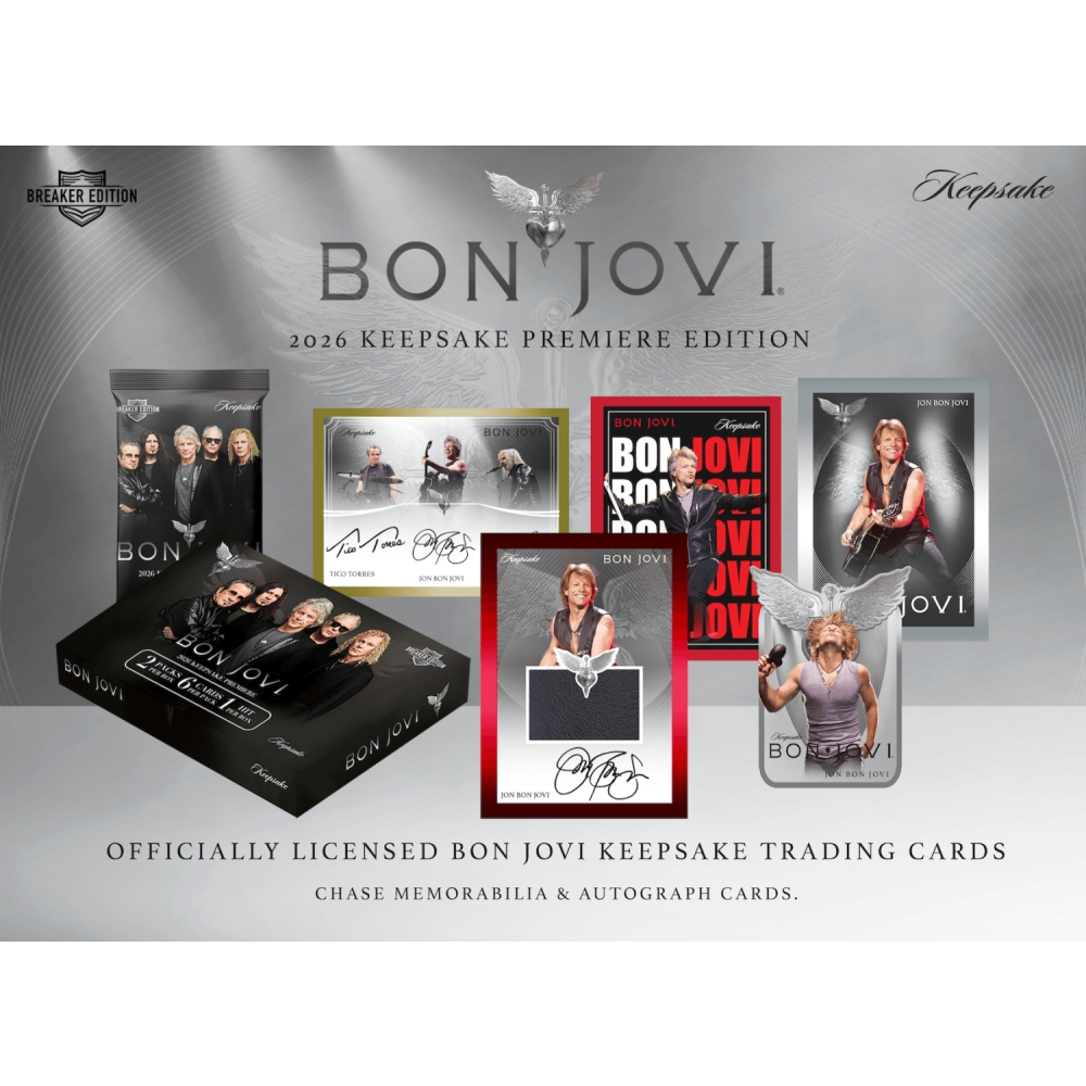 2026 Keepsake Bon Jovi Premiere Breaker Edition Box | Steel City