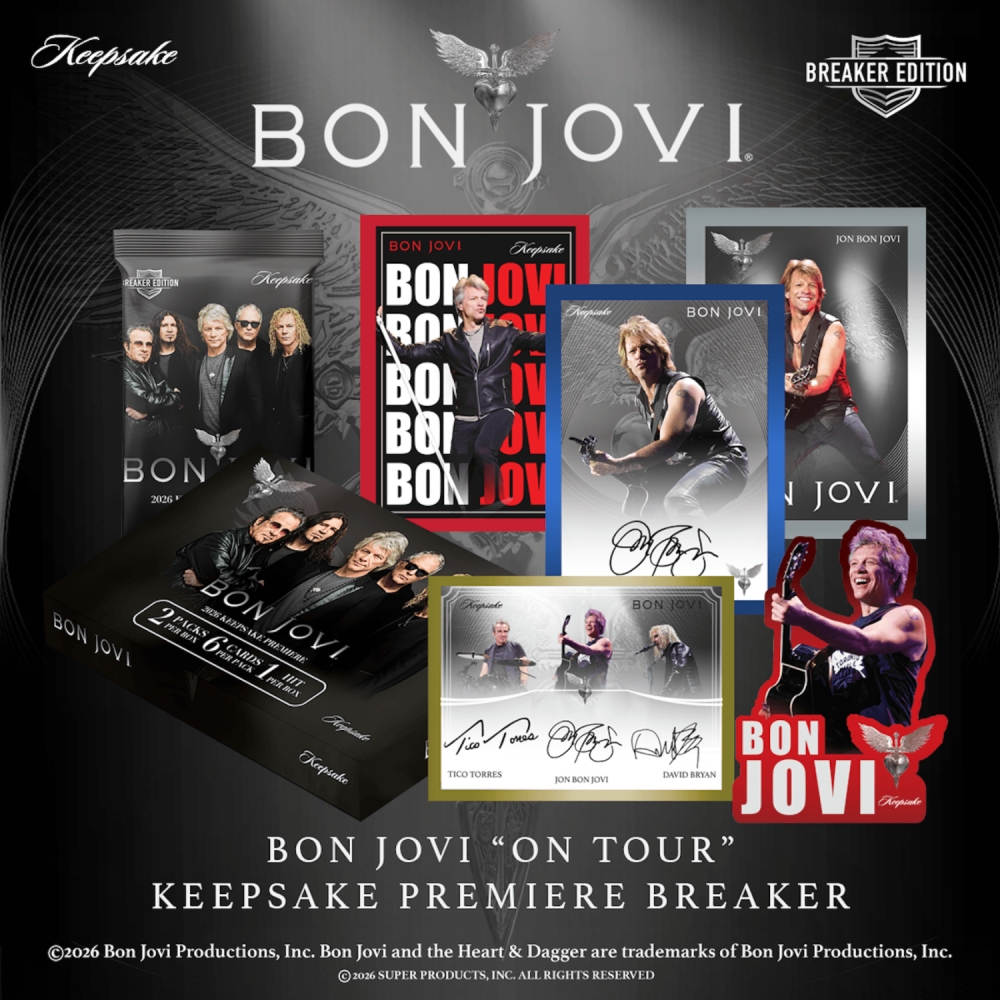 2026 Keepsake Bon Jovi Premiere Breaker Edition Box | Steel City