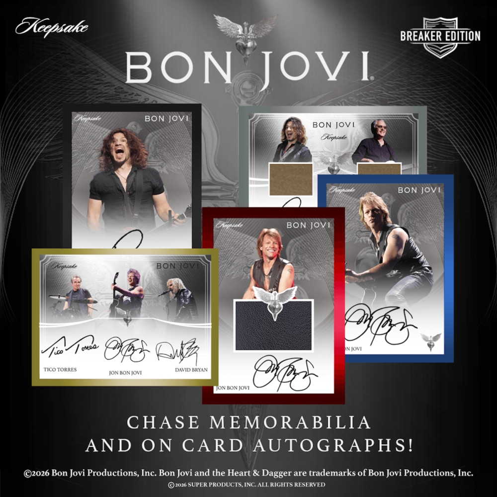2026 Keepsake Bon Jovi Premiere Breaker Edition Box | Steel City