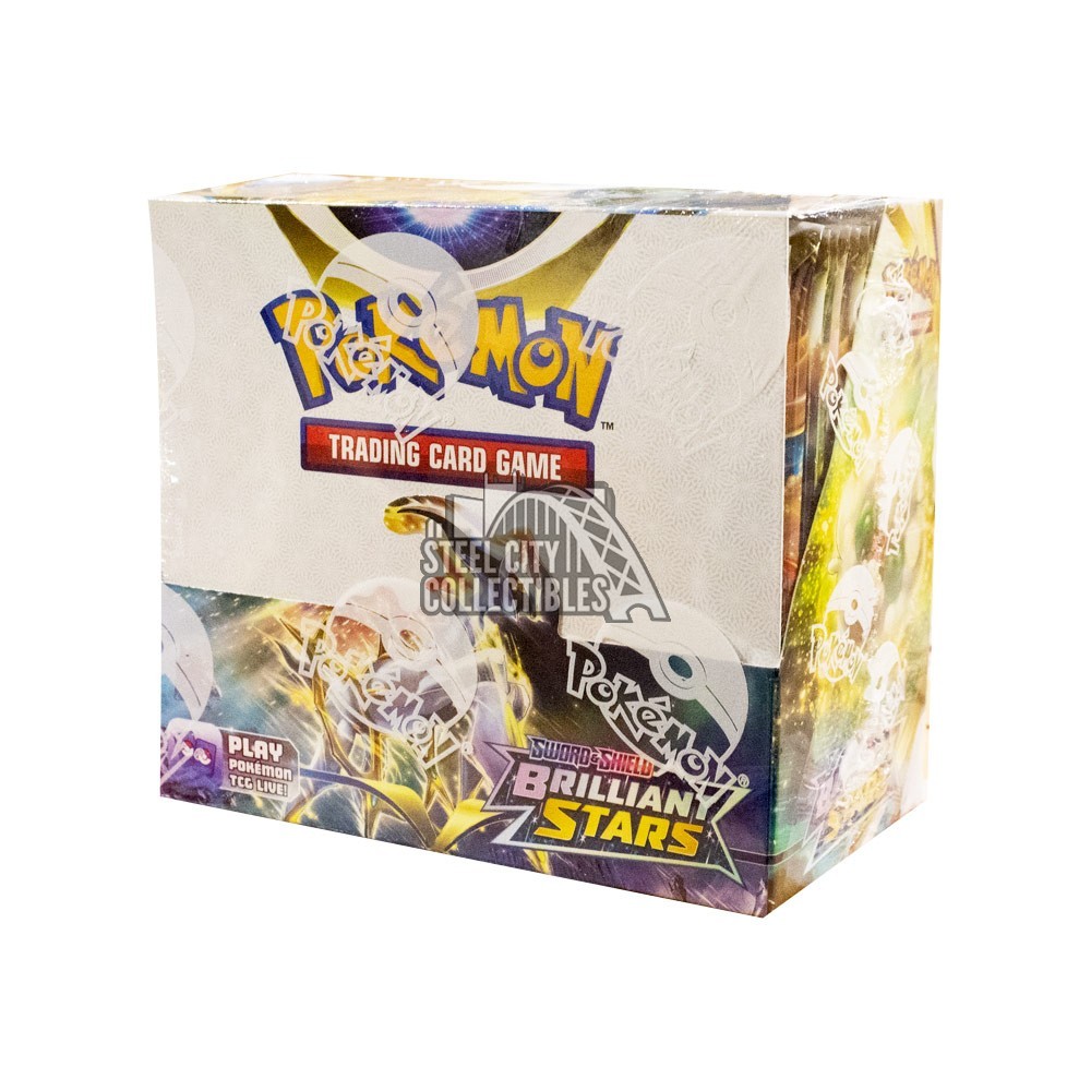 Pokemon Sword & Shield Brilliant Stars Booster 6-Box Case
