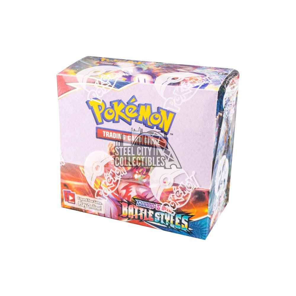 36 Card Packs Pokemon TCG: Sword & Shield for sale online Battle Styles Booster Box