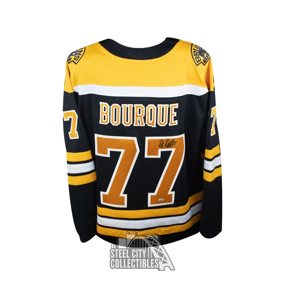 Ray Bourque Signed Boston Bruins Hockey Jersey COA JSA Autograph