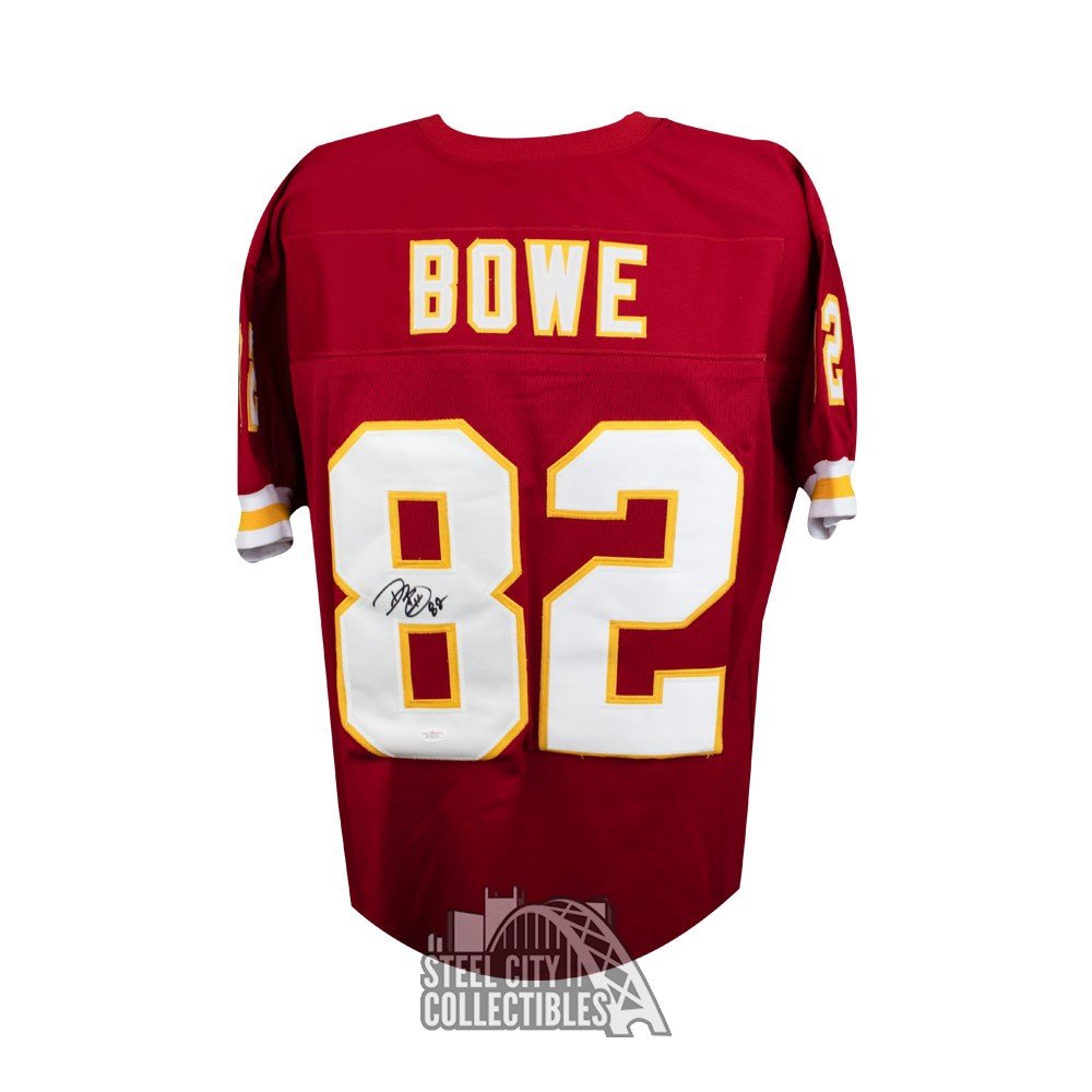 Dwayne Bowe Autographed Kansas City Chiefs Custom Red Football Jersey - JSA COA