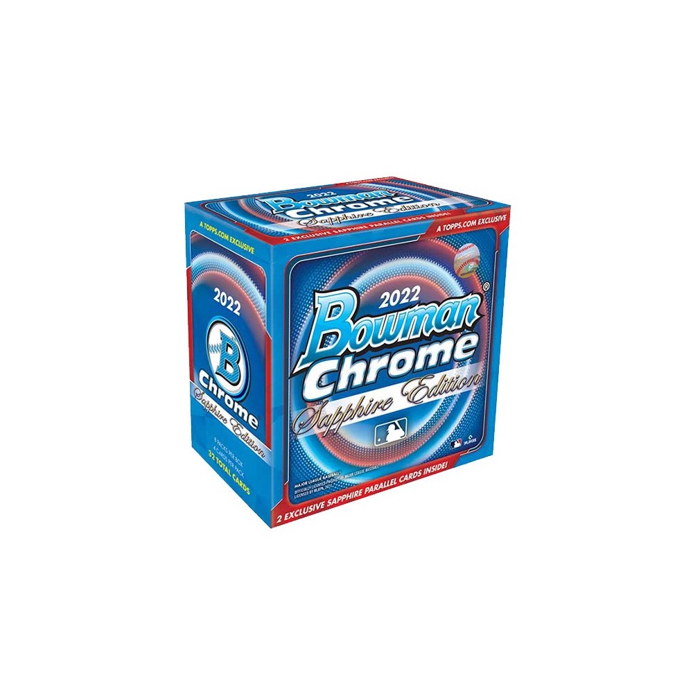 2022 Bowman Baseball Sapphire Edition Hobby Box | Steel City