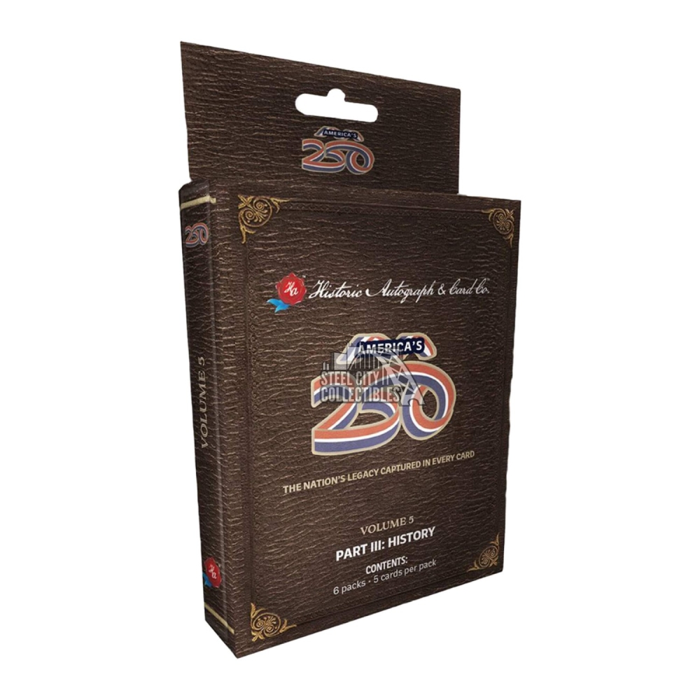 2026 Historic Autographs America's 250th Part 3 Hobby Box | Steel