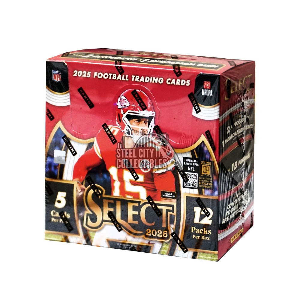 2025 Panini Select Football Hobby Box | Steel City Collectibles