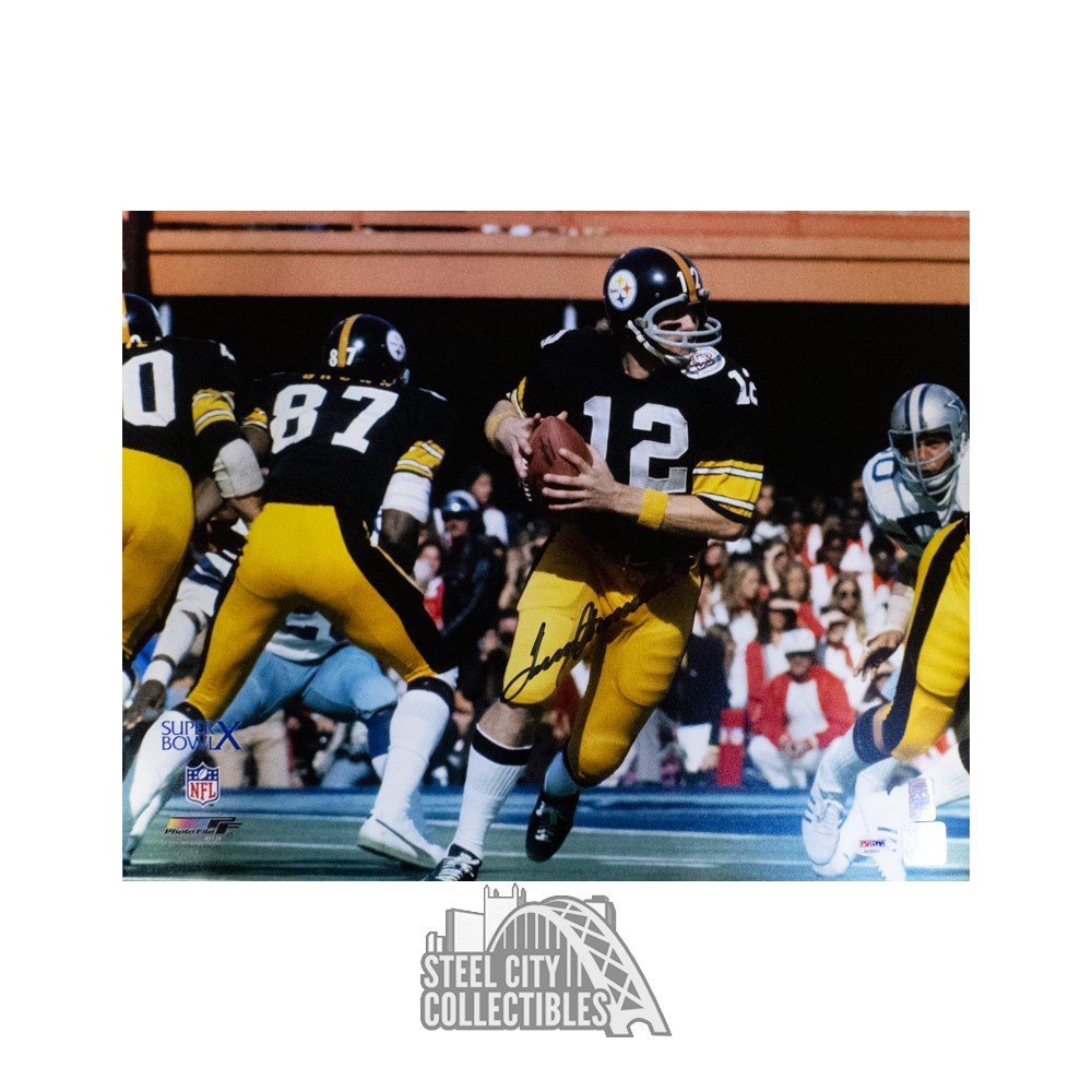 terry bradshaw autographed jersey