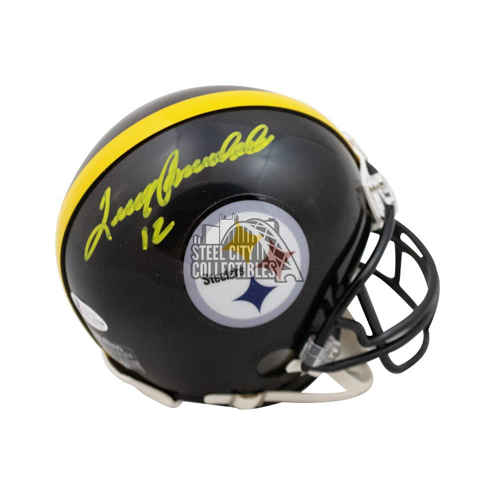 Terry Bradshaw Autographed Pittsburgh Steelers Mini Football Helmet