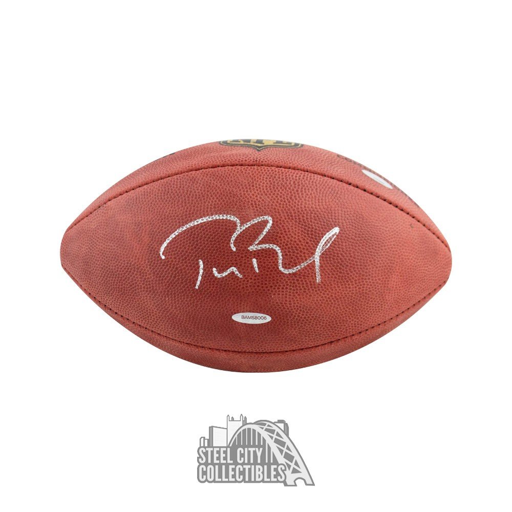 Tom Brady Autographed Authentic NFL Football - Upper Deck COA