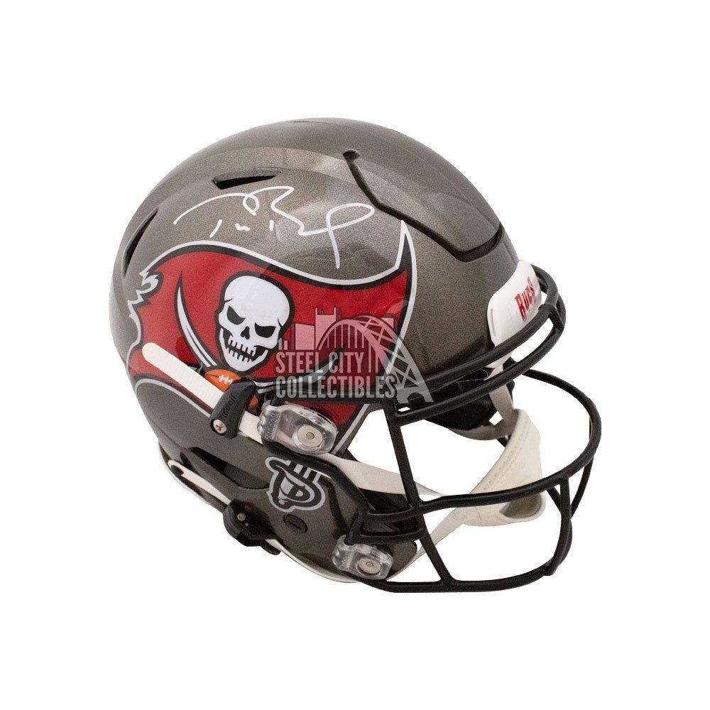 Tom Brady Autographed Buccaneers Speed Flex Full-Size Football