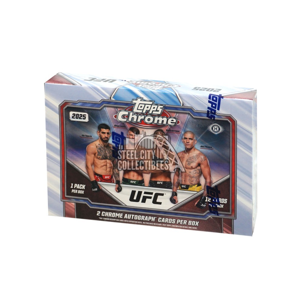 2025 Topps Chrome UFC Delight Box | Steel City Collectibles