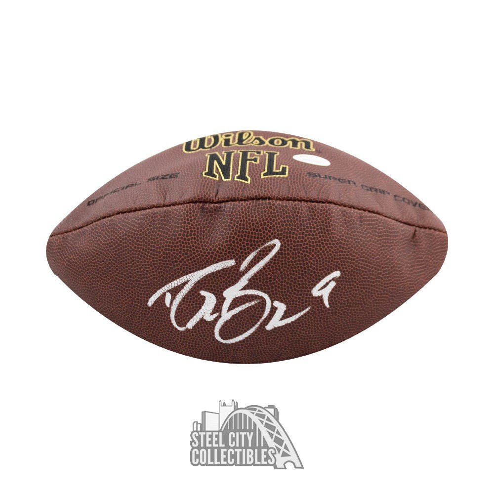 drew brees signed football