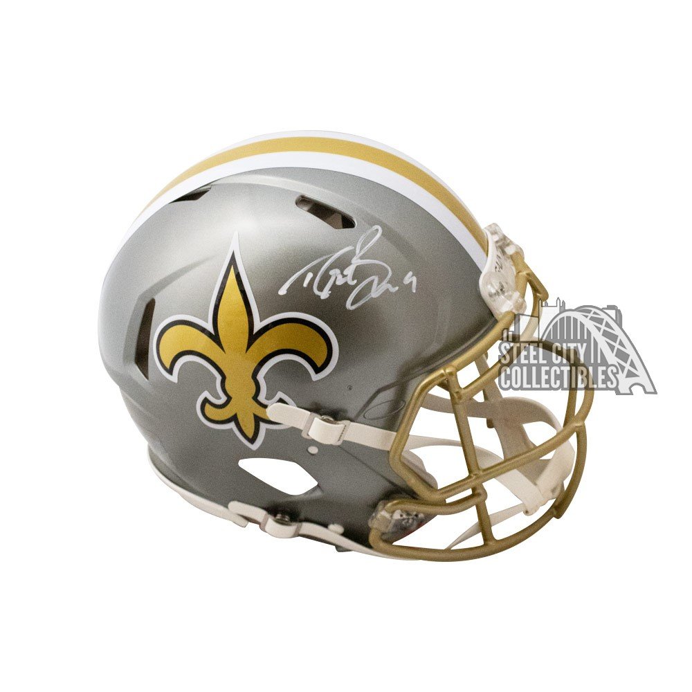 new new orleans saints helmet