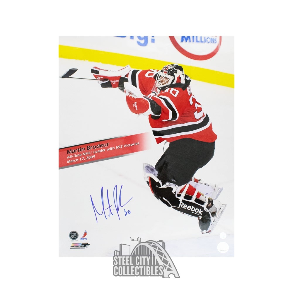 martin brodeur signed jersey