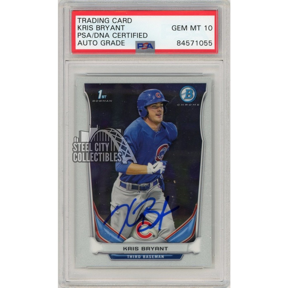 Kris Bryant RC 直筆サイン！シルバーPRIZM Kris Bryant Rookie