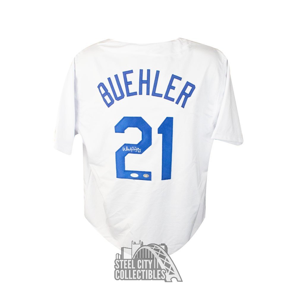 white dodgers jersey