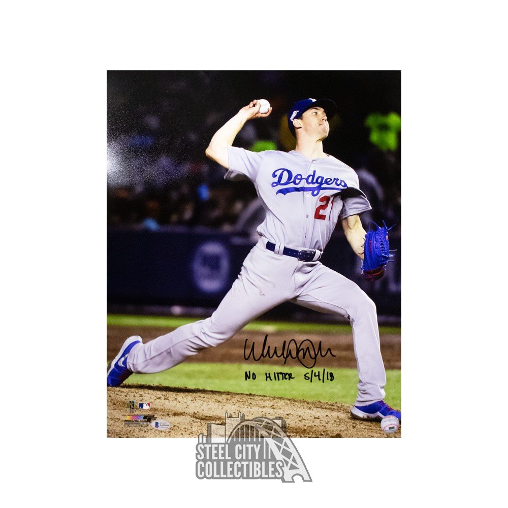 Beckett Authentic Walker Buehler Signed LA Dodgers Jersey w/ 2020 WS Champs!