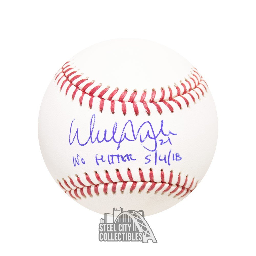 walker buehler autographed baseball