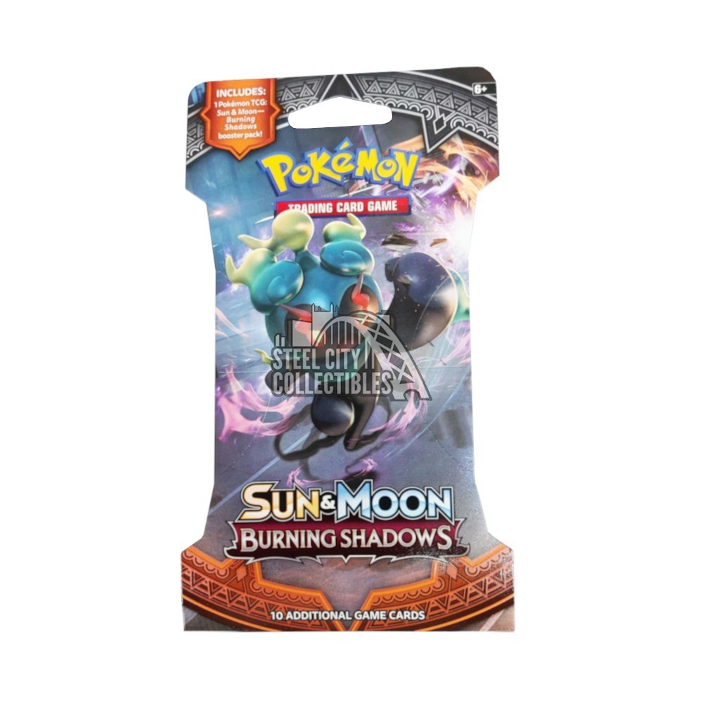 Pokemon Sun & Moon Burning Shadows Sleeved Booster Pack | Steel