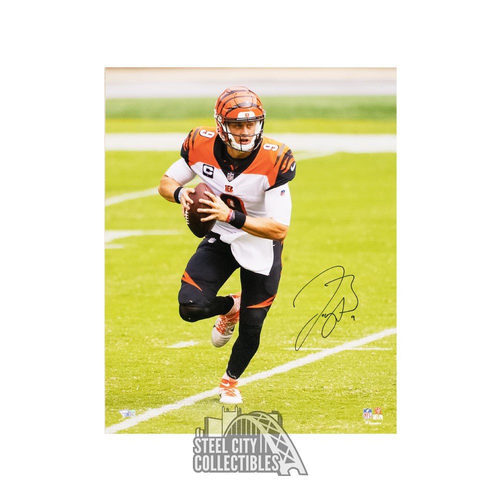 Joe Burrow Cincinnati Bengals Nameplate – For Autographed Helmet, Jersey, Photo