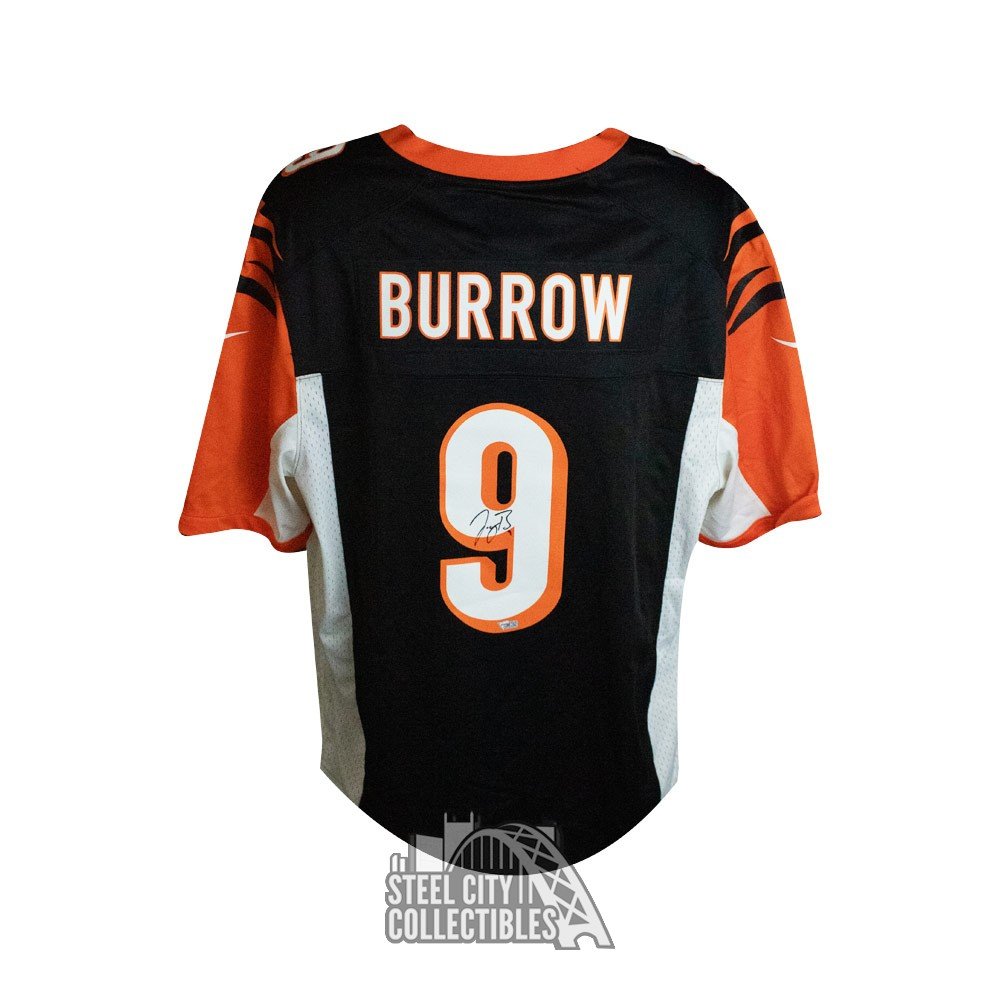 joe burrow black jersey