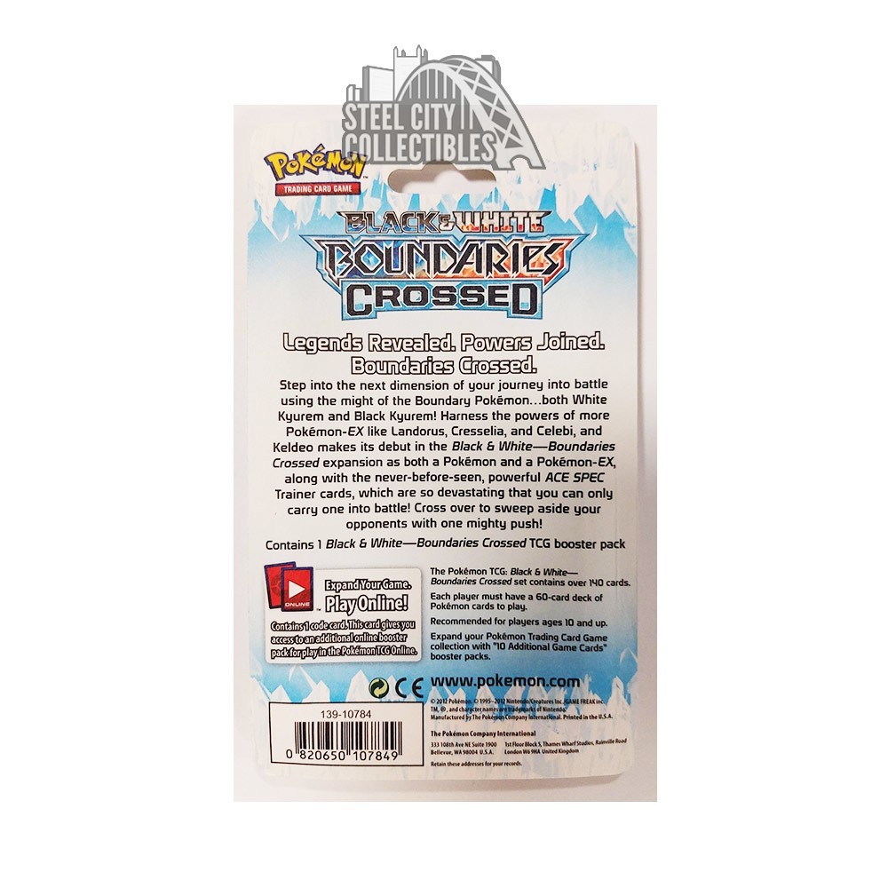 pokemon black and white boundaries crossed booster box Black & White Boundaries Crossed Booster Pack – Keepitsealdz main image 0