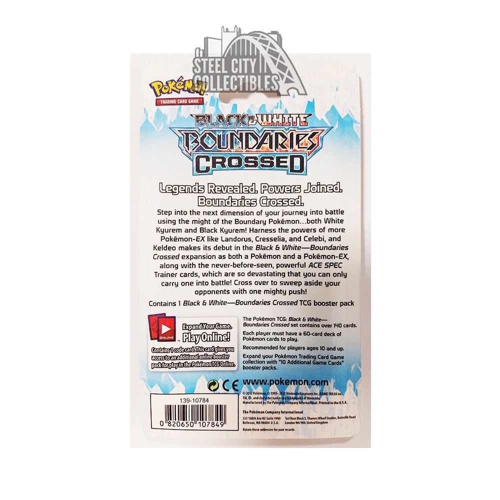pokemon black and white boundaries crossed booster pack Black & White: Boundaries Crossed main image 1