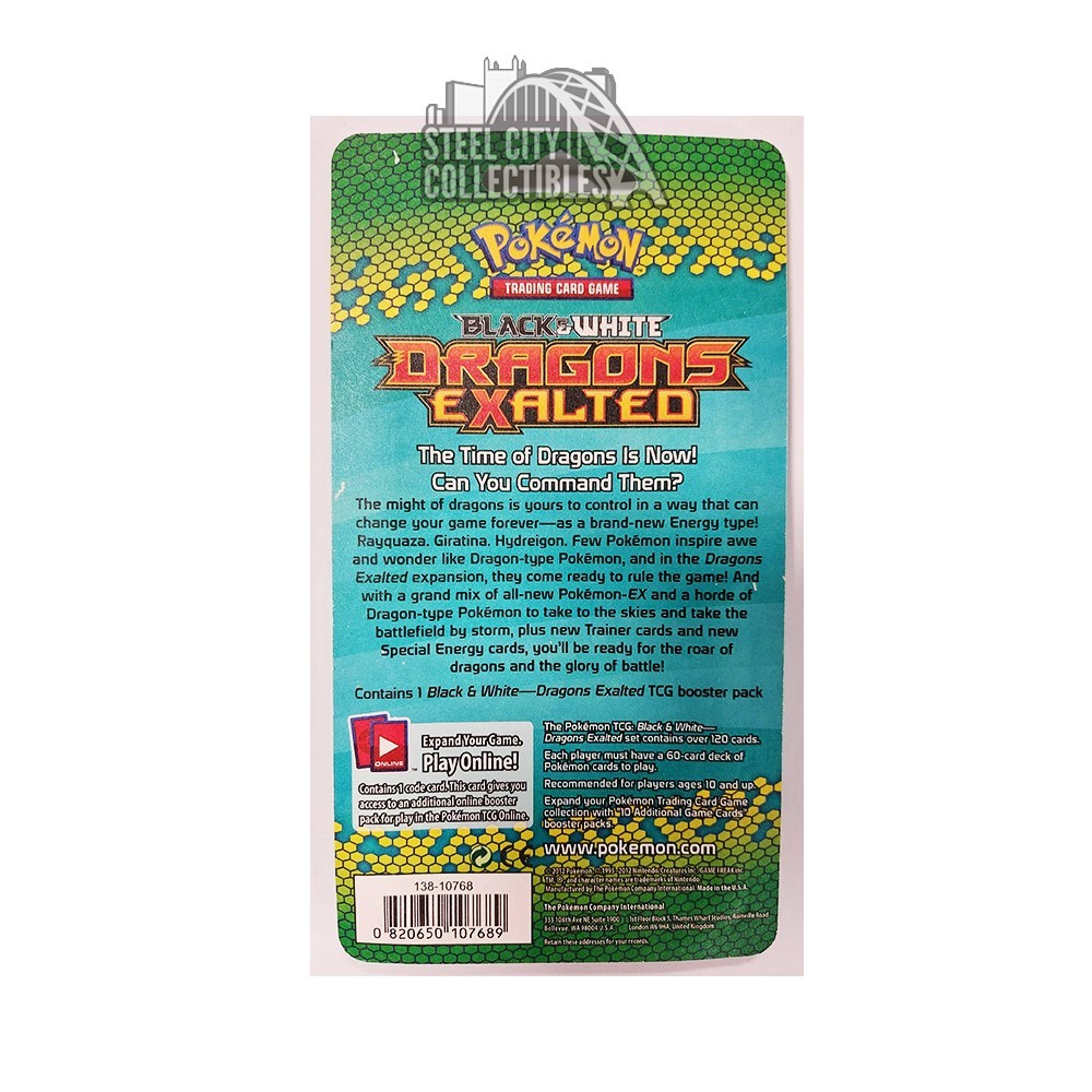 Pokemon Black & White Dragons Exalted Blister Pack