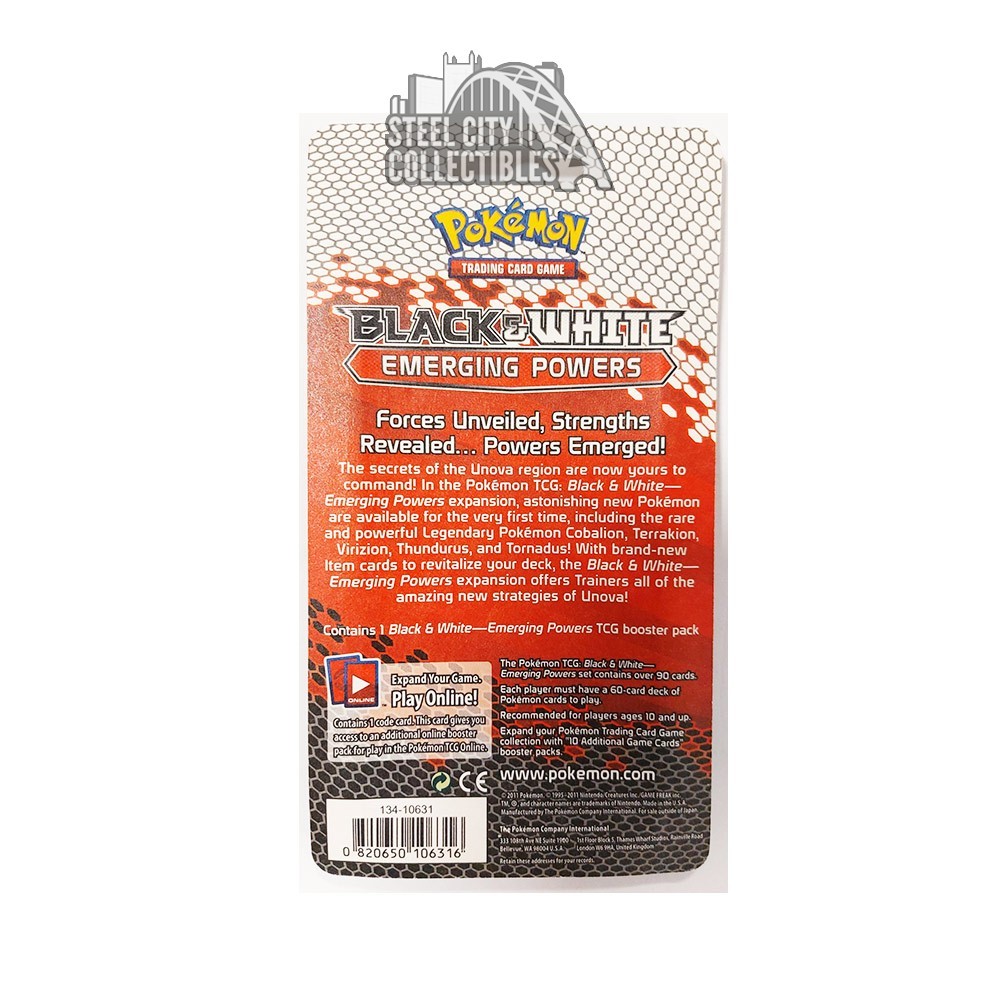 pokemon black and white emerging powers booster pack Emerging Powers PTCGL Code – Card Cavern Trading Cards, LLC main image 0
