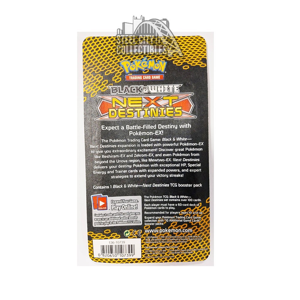 Pokemon Black & White Next Destinies Blister Pack | Steel City Collectibles