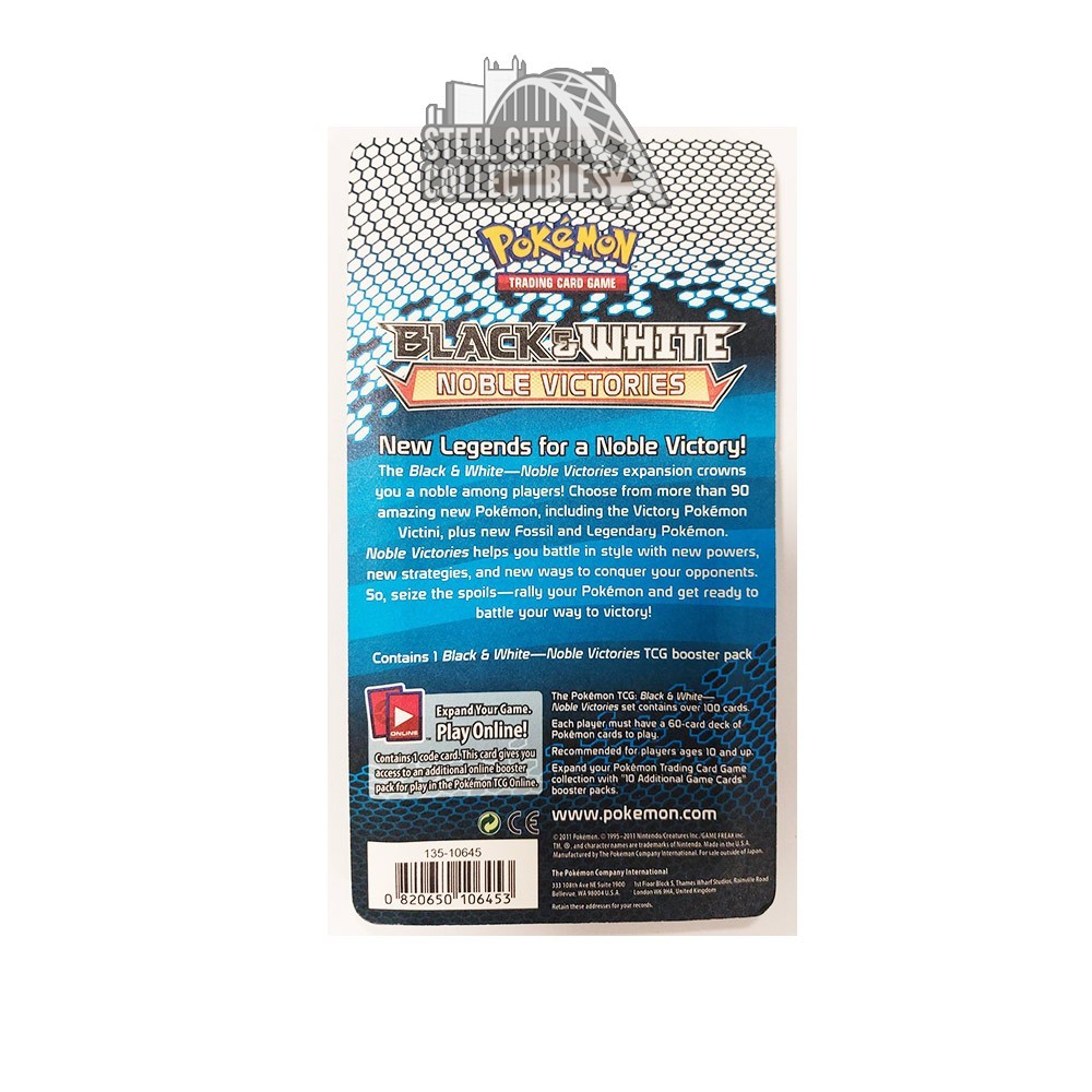 Pokemon Black & White Noble Victories Blister Pack | Steel City Collectibles Pokemon Black & White Noble Victories Blister Pack | Steel City Collectibles