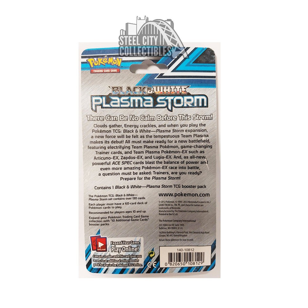 Pokemon Black & White Plasma Storm Blister Pack