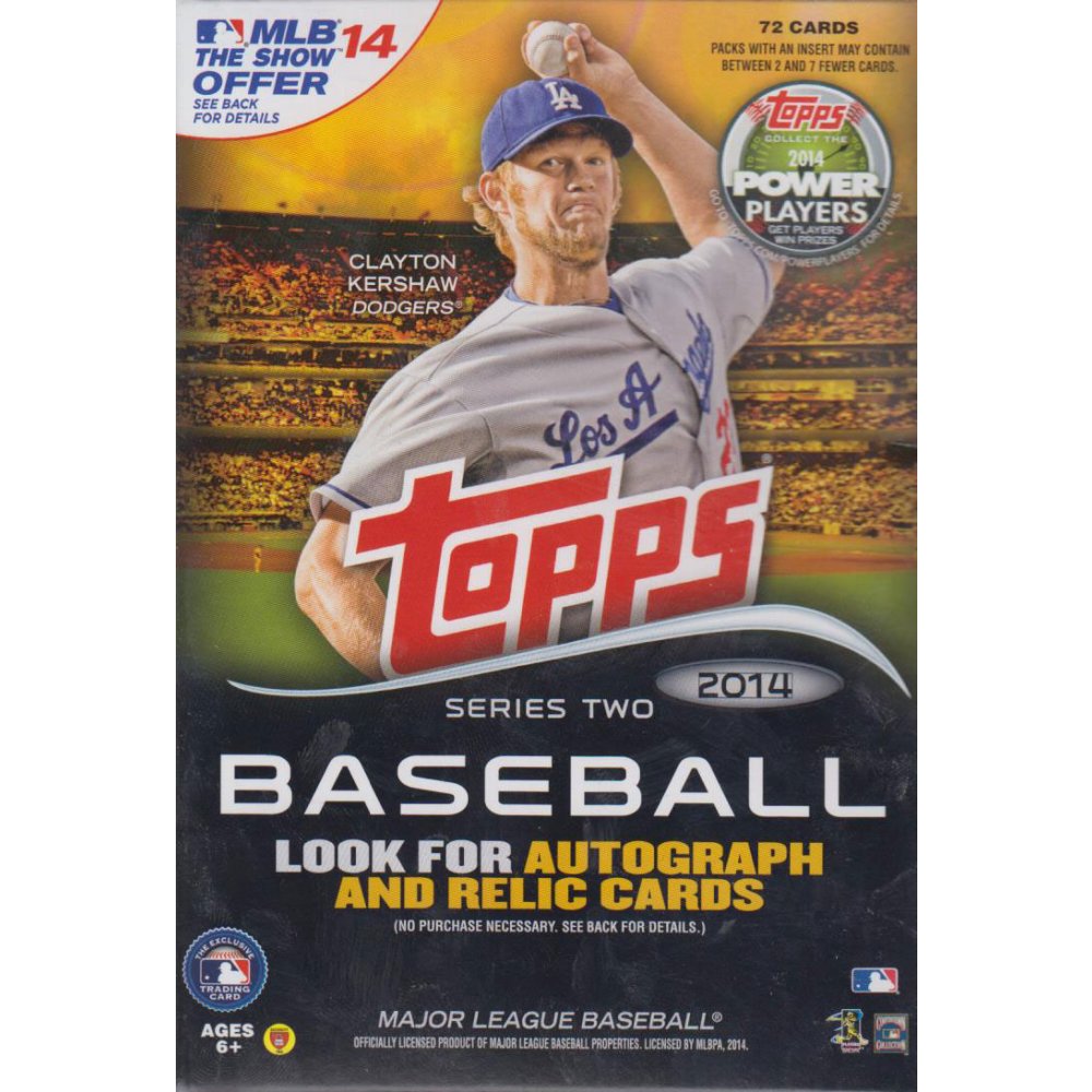 2014 Topps Series 2 Baseball Hanger Box Steel City Collectibles