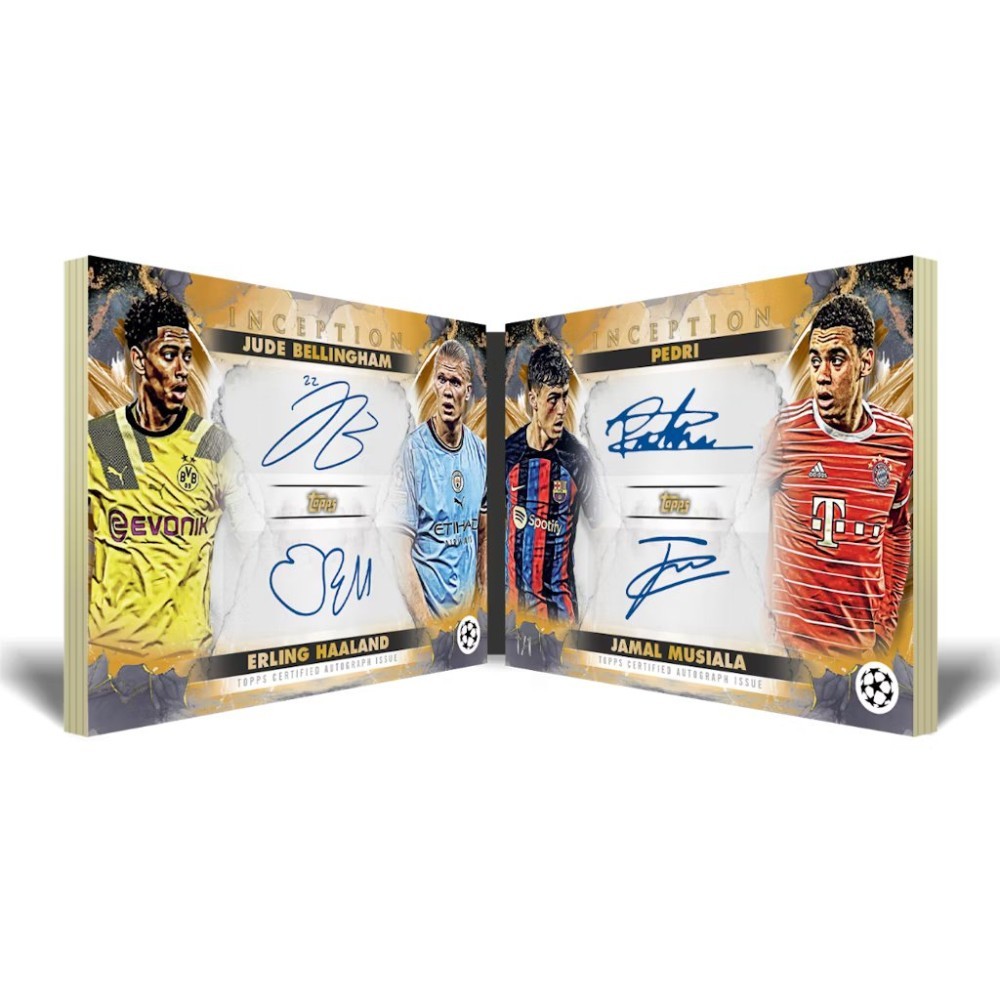 2022-23 Topps Inception UEFA Champions League Soccer Hobby Box
