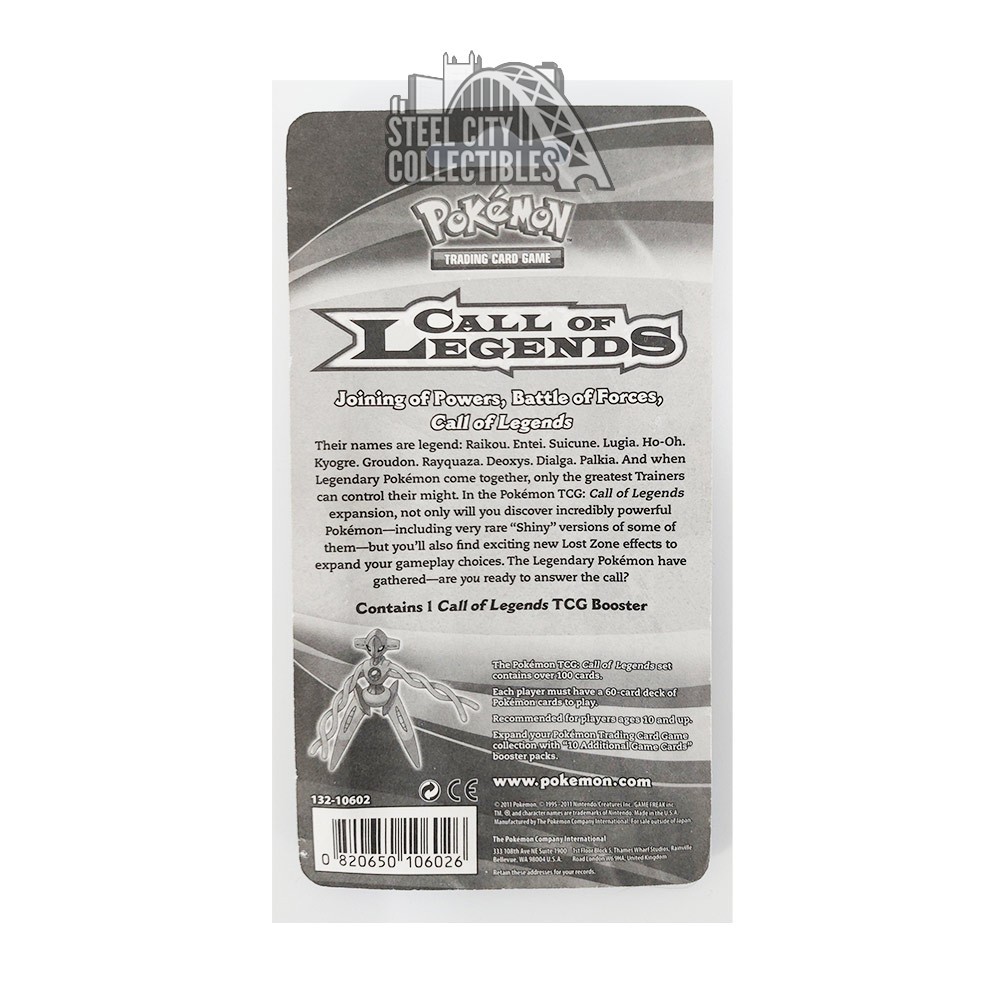 Pokemon Call of Legends Blister Pack