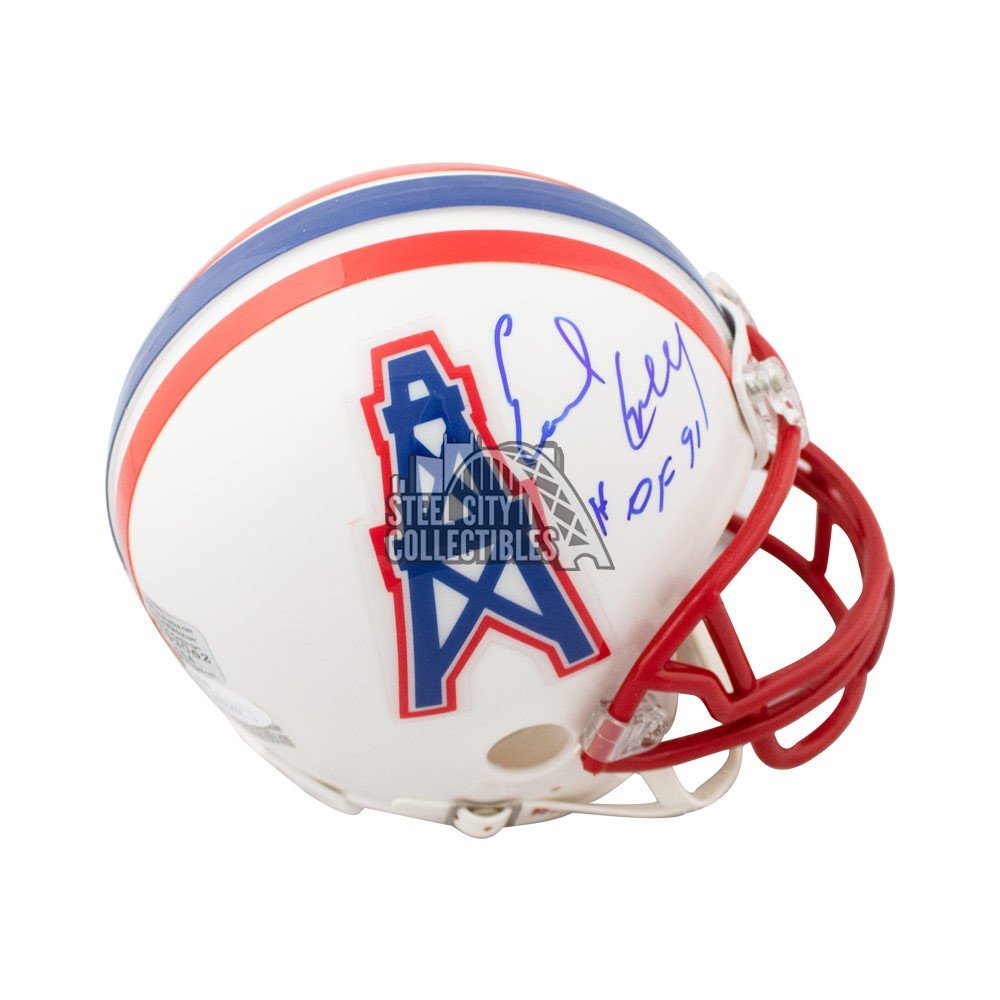 earl campbell autographed football