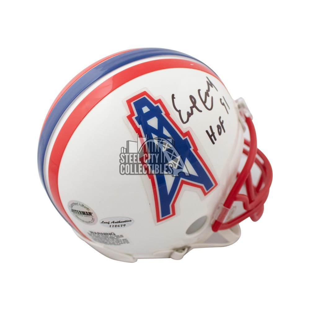 earl campbell autographed football