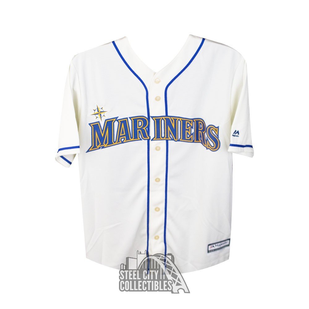 Robinson Cano Autographed Seattle Mariners Majestic Baseball Jersey - BAS  COA