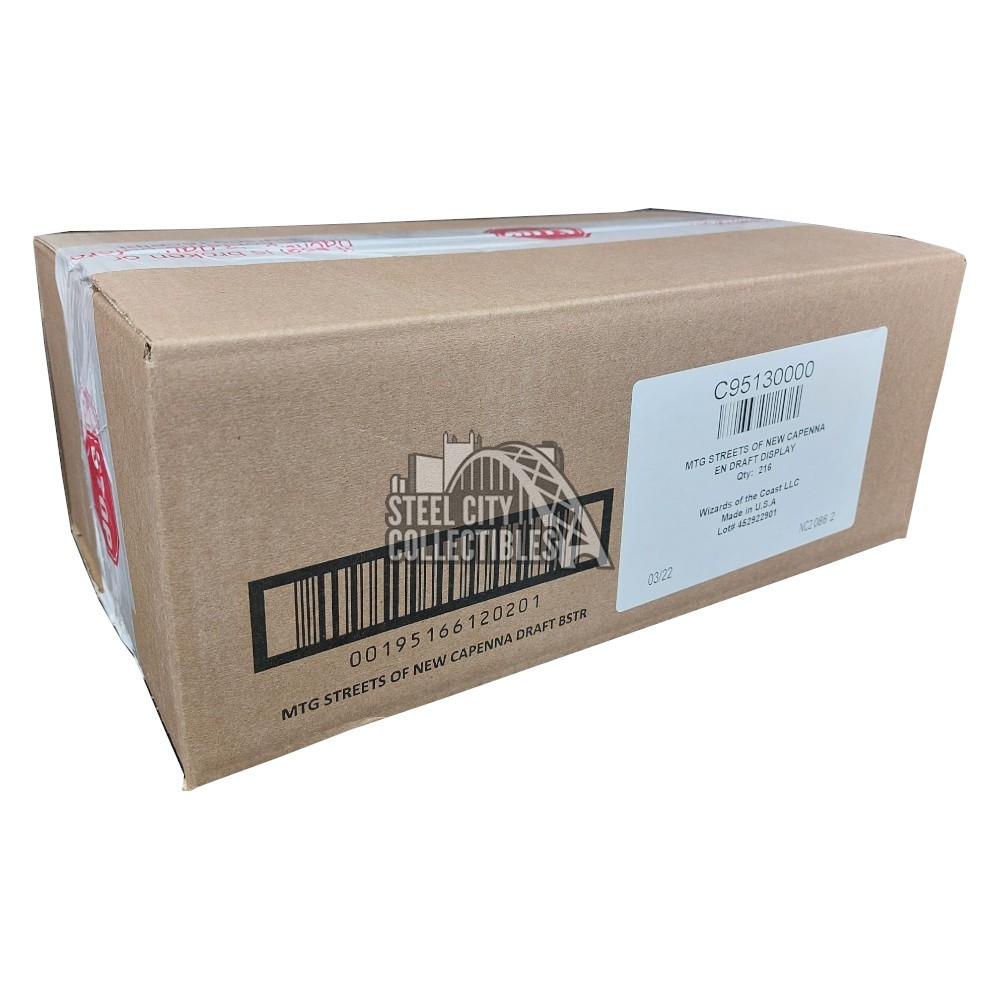 Magic the Gathering Streets of New Capenna Draft Booster 6-Box Case | Steel  City Collectibles