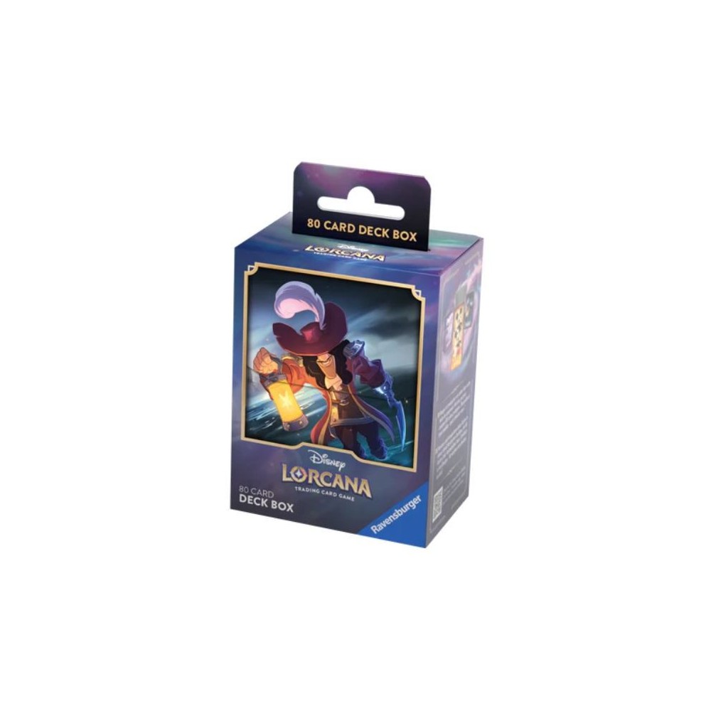 Lorcana The First Chapter Captain Hook Deck Box | Steel City Collectibles Lorcana The First Chapter Captain Hook Deck Box | Steel City Collectibles