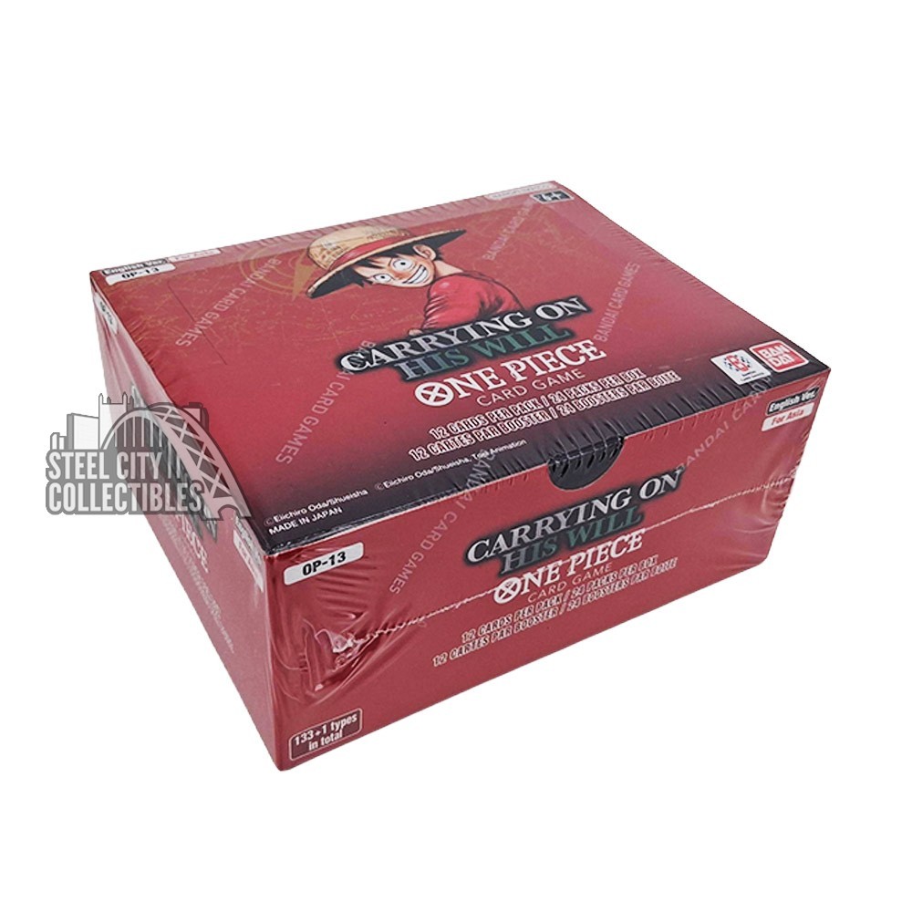 One Piece OP-13 Carrying On His Will Booster Box
