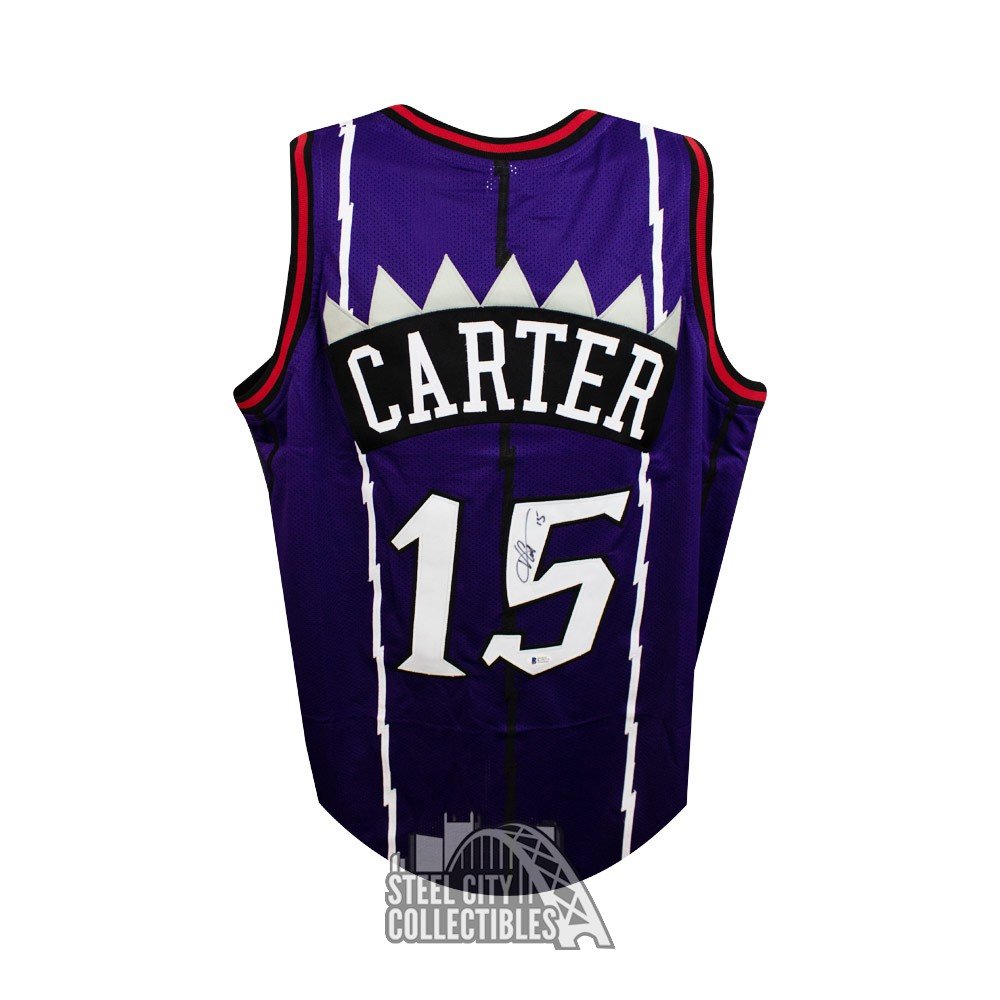 vince carter framed jersey