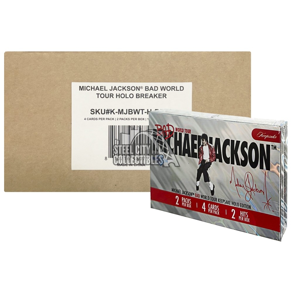 2025 Super Break Michael Jackson Bad World Tour Keepsake Holo