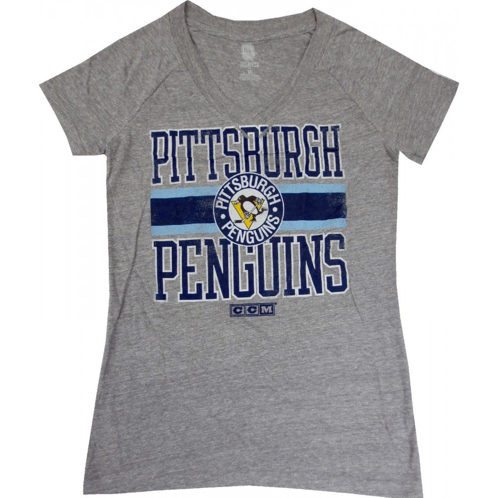  NHL Pittsburgh Penguins Center Logo Women's T-Shirt