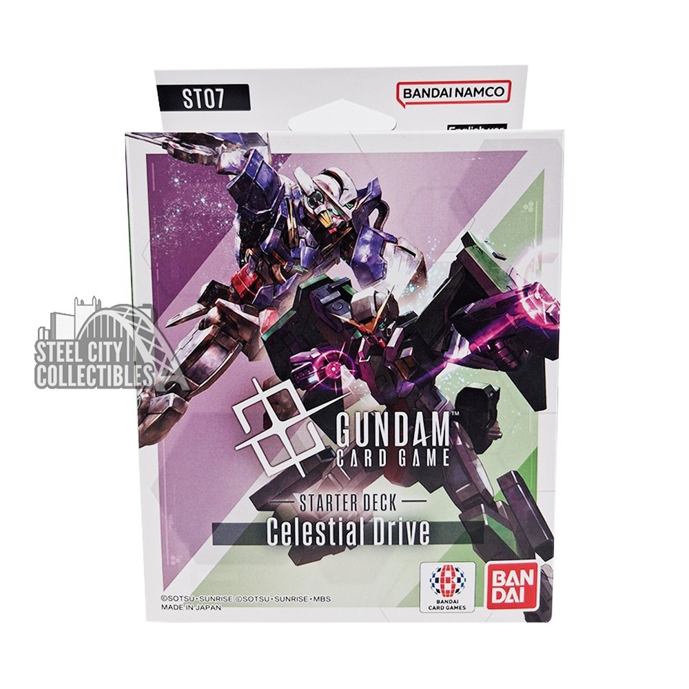 Bandai Gundam Card Game Celestial Drive Starter 07 Deck | Steel