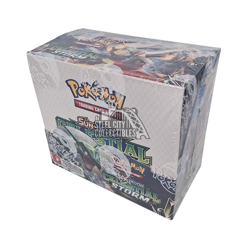 sun and moon sealed booster box Pokemon Scarlet & Violet Surging Sparks Booster Box main image 1