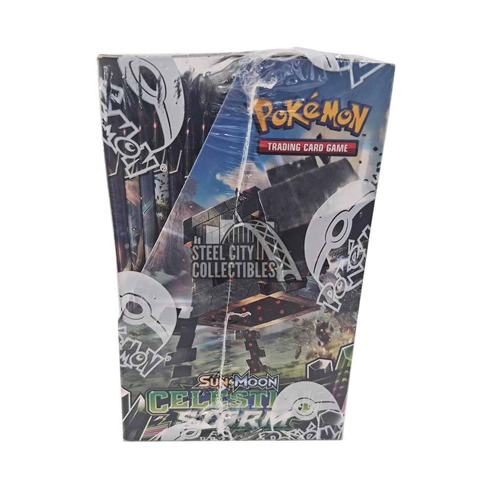 pokemon sun and moon celestial storm booster box Pokemon TCG: Sun & Moon Celestial Storm main image 0