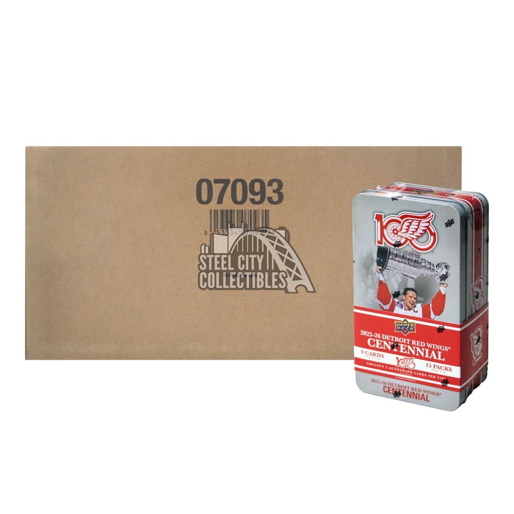 2025-26 Upper Deck Detroit Red Wings Centennial Hockey Hobby 16