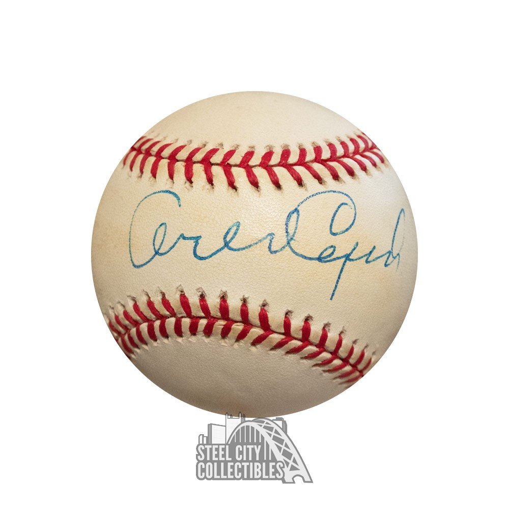 Orlando Cepeda Autographed Official National League Baseball